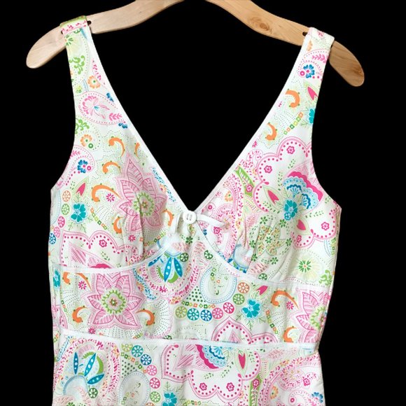 Vintage Karin Stevens Summer/Spring Cottage Core Dress - Picture 3 of 6